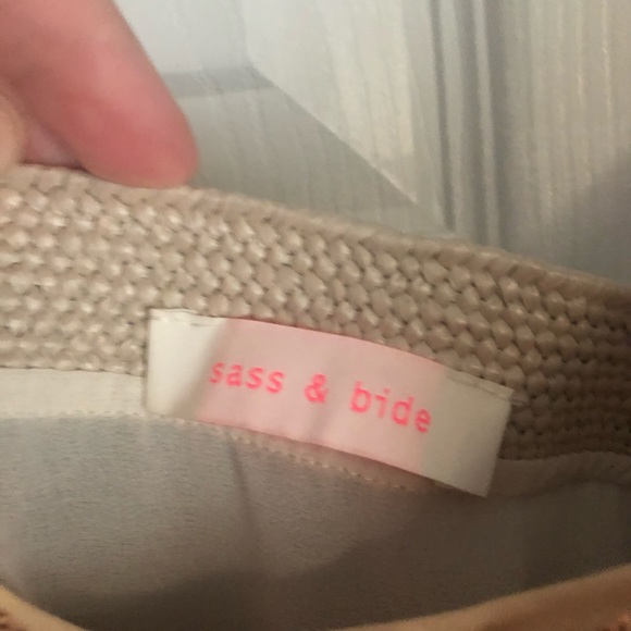 Sass & bide gold skirt - Picture 5 of 6